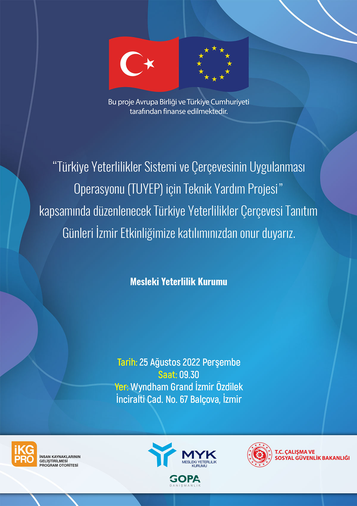 TQF Promotion Days İzmir Event Invitation